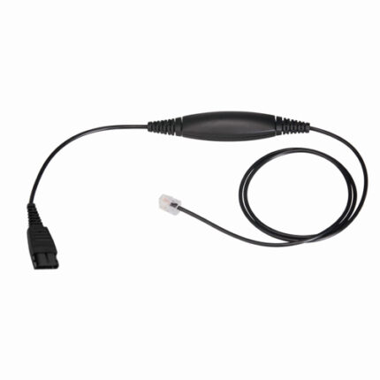 Supervoice SVC-QD309 headset QD to RJ9 Bottom Cable with Microphone Amplification