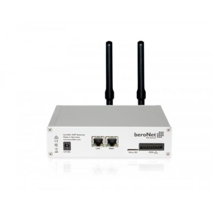 BeroNet BNSBC-M-4LTE VoIP Session Border Controller with 4 LTE Ports, Dual NIC and 2 Sessions Free - Up to 16 Channels - Cloud Managed - Non Modular