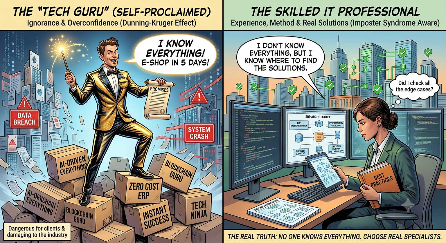 self proclaimed tech gurus